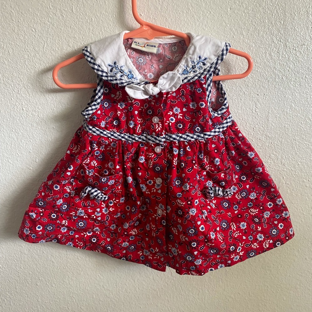Red Flower Dress